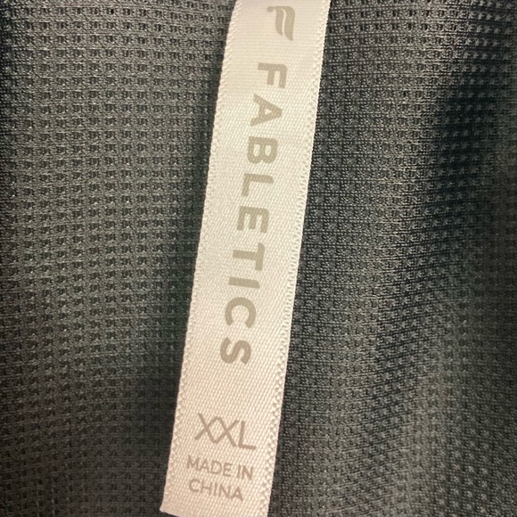 Fabletics Willow Woven Reflective Jacket Women’s Size XXL Full Zip Puff Sleeves - Picture 8 of 9
